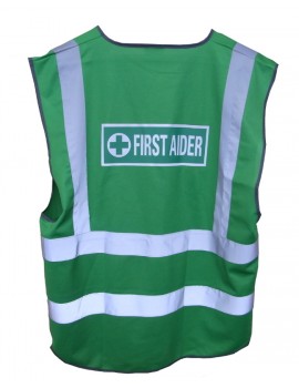 First Aider Waistcoat First Aid